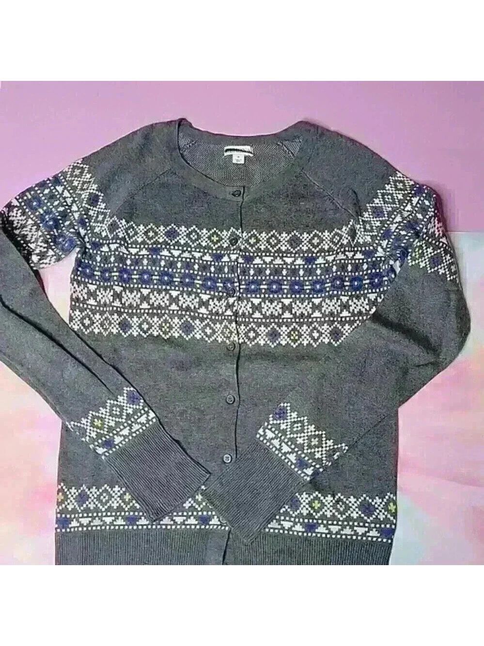 Merona Printed Cardigan - Picture 3 of 3
